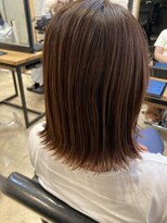 アールヘア(ar hair) ぱつっとラインが可愛いボブスタイル