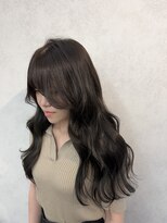 ヘアースペースブルーム プリュス 石橋店(HAIR SPACE BLOOM plus) ミントグレージュ/透明感カラー/艶髪/川西能勢口