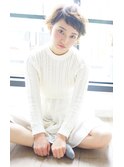 アシメフレンチショート