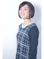 美容室 ジュランス 花園本店(樹蘭子)&nbsp;ナチュラル前下がりボブ