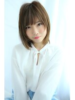 クロレ(CLORE) 【大日LOTUS】伸ばしかけベージュカラーナチュラルボブ