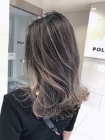 ジゼル(gisele)&nbsp;バレイヤージュで作るハイライト