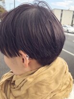 エイト(eito) 【eito】　刈り上げ女子×ダークパープル
