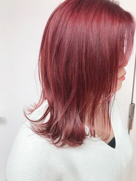 オーティティ(O-TETE) O-tete カシスレッド系カラーブリーチ