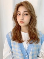 マグノリア オモテサンドウ(MAGNOLiA Omotesando)&nbsp;顔周りのウェーブが決め手！ゆったりラフパーマ♪・・・担当KAYO