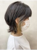 ウルフ/ウルフカット/インナーカラー/イヤリングカラー担当岩崎