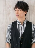 黒髪が◎優等生風★知的くせ毛カットショートK