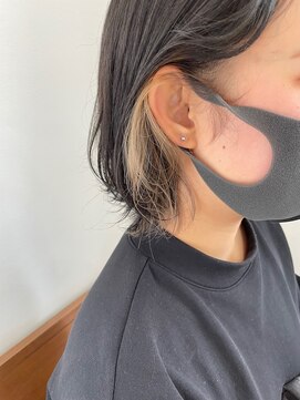 ノチ(Noci) 【和田寧々】イヤリングカラー/ベージュ/地毛風カラー