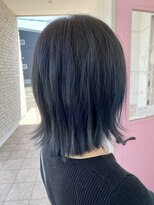 シェノン(Chainon)&nbsp;外はね、ブルーブラック