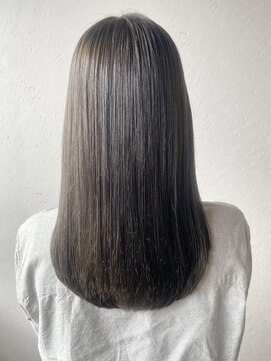 ディコ(Dico) Hona hair ☆ ストレート×オリーブグレージュ