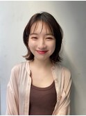 大人可愛いくびれボブ♪
