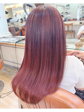 テトラ バイ ネオリーブ 横浜西口店(tetra by neolive) 梅雨前のメンテナンスに☆ピンクの髪質改善トリートメント