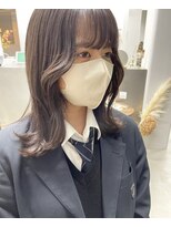 ヘアー アイス 御器所本店(HAIR ICI) エクステで可愛いミディアムヘア