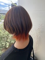 イースタイル 志都呂店(e-style com’s hair) 秋冬へ向けてスタイルチェンジ　バイカラー　#恒吉