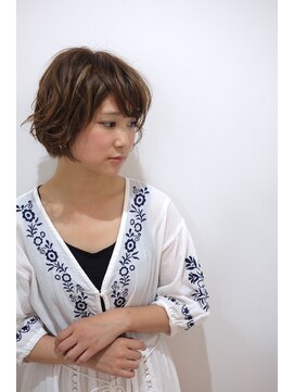 クラク 笹塚店(KURAKU) 大人可愛い20代30代40代小顔ウルフロングレイヤーボブ