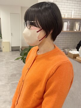 キノ(kino) 前髪ありショートボブ/ハンサムショート/丸みショート