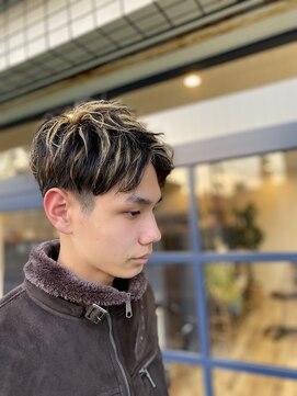 レークプラッツ(lekplats) メンズメッシュカラー