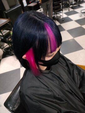 トリックストア(TRICK STORE) ピンクでインナー×メッシュ