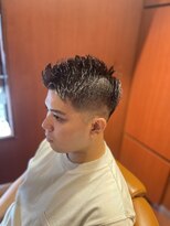 ヘアーモードキクチ 日本橋三越前店 日本橋三越前フェード風グラデーション