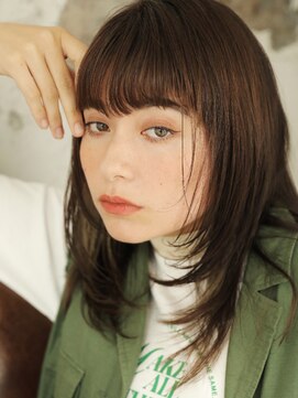 ユーシャンボール(U-CHAMBORD) 洒落見えするウルフ風ロング vol.3