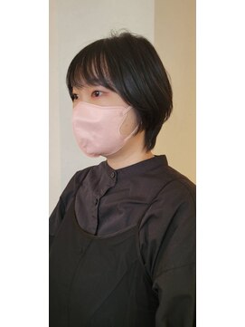 ベルコフレ 玉造店(Belle Coffret) 【BelleCoffret】黒髪ショートカット ナチュラル 20代30代40代