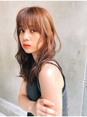 Aimee町田　くびれ巻きロング×ラテブラウン