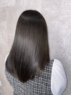 スキル 石岡(SKILL) 髪質改善ストレート/アッシュブラック