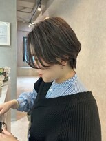 ヘアサロン ドットプラス 町田店(dot. plus)&nbsp;【中西里美】バッサリカット×ハンサムショート