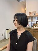 前上がりボブ