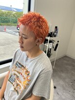 ホワイト(WHITE)&nbsp;オレンジスパイキー