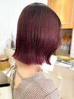 バブ バイネオリーブ(Bab by neolive)&nbsp;チェリーピンク/ボブ/切りっぱなし/カシスピンク/ボルドー/艶髪