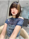 フェイスフレーミング 外ハネボブ
