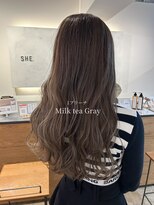 シー.(SHE.)&nbsp;【ブリーチ】ミルクティーグレージュ