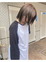 クプラ(Qpula)&nbsp;【qpula 久芳未鈴】ボブ/ ロブ / オリーブブラウン