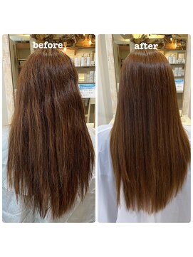 ビィーハ(BeHA) 髪質改善シルク酸性縮毛矯正