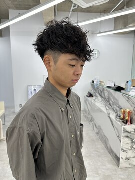 ブラウン(Brown) スペインカール×スパイラルパーマ