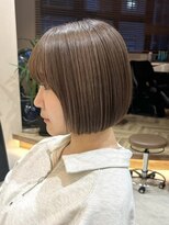 ヒビヲ(HIBIO)&nbsp;ブラウンカラーミルクティーベージュブリーチなしダブルカラー