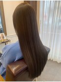 カット、質感再整カラー