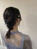 パーティーヘアセット￥4.950→￥4.400
