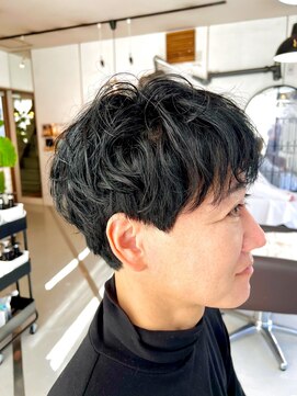 ルピナス(Lupinus) メンズニュアンスパーマ