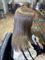 エムエーヘアースタジオ(M/A hair studio.)&nbsp;優しいベージュ系カラー◎