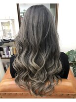 シャルティア(SHALLTIA)&nbsp;アッシュグレー【山口市美容室】【山口市バレイヤージュ】