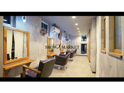 スローマーケット SROW MARKET ヘアーサロン hair salonの写真