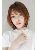【GEEKS渋谷】レイヤーボブ/春夏カラー/20代30代/前髪あり/小顔