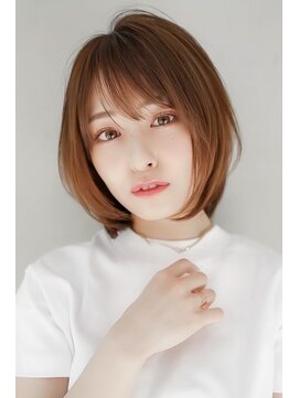 ギークス(GEEKS) 【GEEKS渋谷】レイヤーボブ/春夏カラー/20代30代/前髪あり/小顔