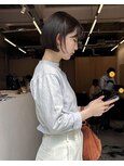 ボブ/顔まわりレイヤー/高松/骨格