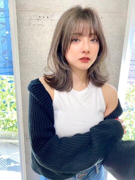 レイラバイアフロート 吉祥寺(Lila by afloat) 【畑中正敏】くびレイヤーエモージュ愛されショートボブ艶髪