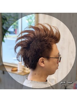 ピヴォヘアー(pivo hair) メンズカット  メンズカラー  モヒカン  バーバー