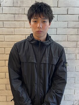 コク 千葉駅西口(COQU) 下ろすショート×パーマ