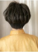 □フレンチカジュアルひし形フェザーショート712戸頭20代30代